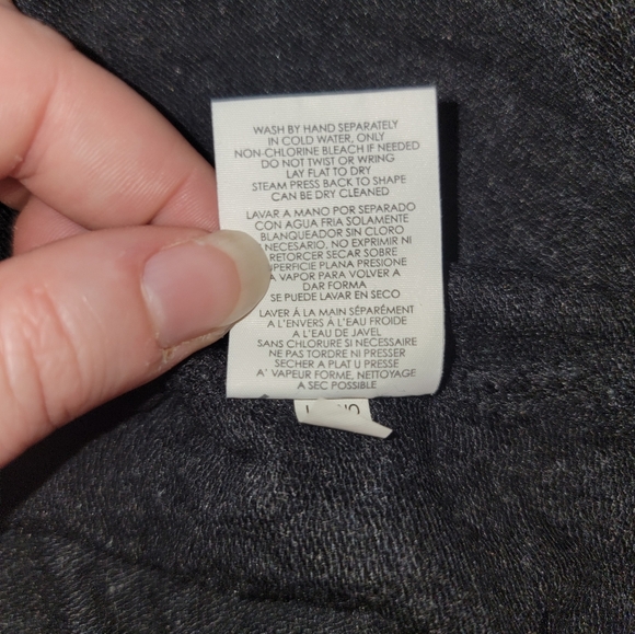 CAbi Recess Topper Size S Charcoal Gray - Picture 6 of 10